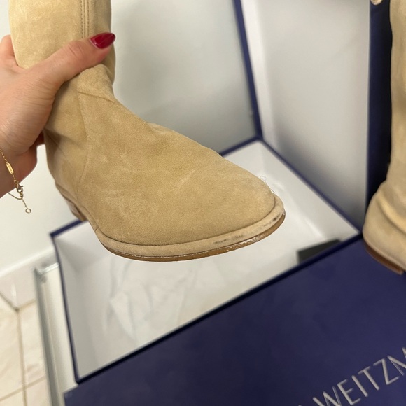 Stuart Weitzman Lowland over the knew boots 4M - Picture 4 of 14